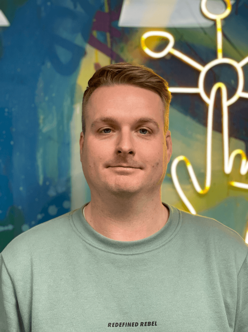 Portrett av Marius Rundereim